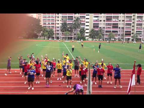 zhonghua school - Zhonghua Sports Carnival 2012 Sec 4E Performance (Cheer Competition)