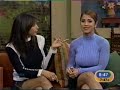 Upskirt en programa de TV