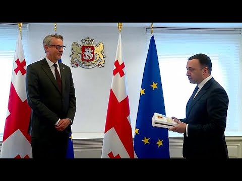 Georgien drängt in die EU -  Bewerbung überreicht