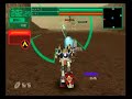 MARZ Virtuaroids (TEMJIN 747J, 707J)versus BAL d MEORA, fromPlaystation2 