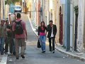 Rudy et Johana en tournage au panier le 12/09/07