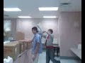 hit over the head