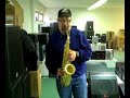 Test Alto Sax Selmer series 80 Super action II
