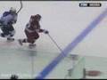 Brent Sopel takes out Dave Scatchard
