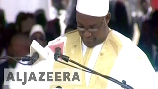 Gambia: Barrow sworn in on home soil as president