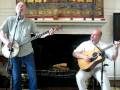 the legendary pete seeger and congressman john hall (d-ny) former frontman for orleans, sing this land, joined by a supportive audience.