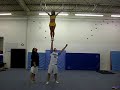 Front flip cradle ball up cupie torch Front flip cradle ball up cupie torch
