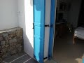 Tour of room, Petasos Beach Hotel, Mykonos