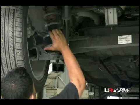 Kia Forte Install Rear Sway Bar 19mm To Reduce Body Roll