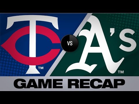Video: Garver's hit in 12th propels Twins past A's | Twins-A's Game Highlights 7/3/19