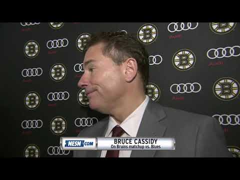 Video: Bruce Cassidy ahead of Bruins vs. Blues
