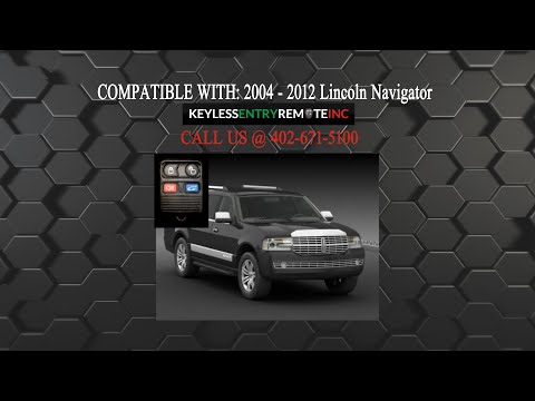 How To Replace Lincoln Navigator Key Fob Battery 2004 2012