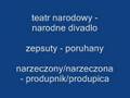 Śmieszne słówka po czesku