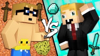 Smart Noob vs Stupid Pro - Minecraft