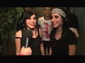 The Veronicas backstage @ TMF Awards (after performing)