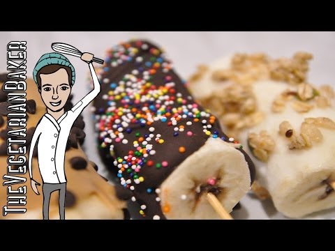 how to make yummy frozen banana treat