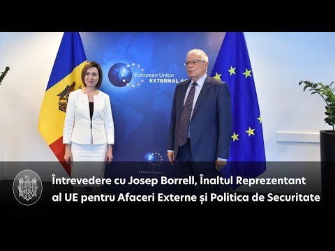 Consecințele războiului din Ucraina, discutate de șefa statului cu Josep Borrell, Înaltul Reprezentant al UE pentru Afaceri Externe și Politica de Securitate