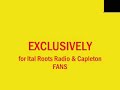 CAPLETON, NO GUNS - ON ITAL ROOTS RADIO ™ 2007 CAPLETON, NO GUNS - ON ITAL ROOTS RADIO ™ 2007