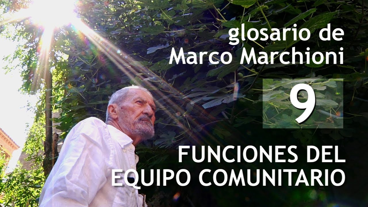 Glosario de Marco Marchioni 9: Funciones del equipo comunitario