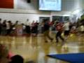 lutheran high pep rally- the sophmores and mr. lark's dance