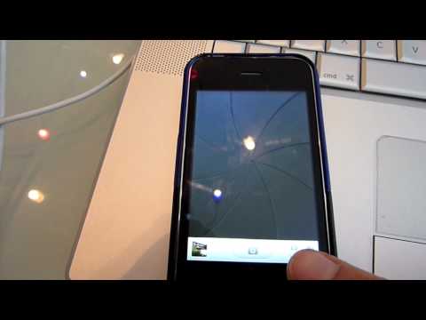 how to video camera on iphone 3g