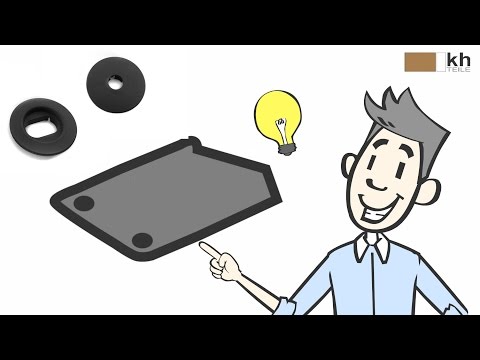 kh Teile | Fußmatten Befestigung Anleitung zum Umbauen zB VW Audi Opel