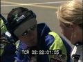 Jennifer Tumminelli competes in her first American LeMans race at Infineon Raceway.  She secures the fastest qualifying spot for her team and starts the race as the only female driver among 60+ drivers.