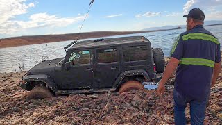 Jeep Stuck In The Mud Pit Wheres Mischief Maker?