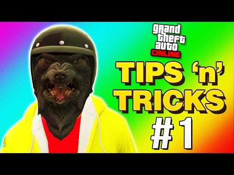 GTA 5 Online Tips and Tricks - NO Cops, Mask + Helmet, No Stomach! (GTA 5 Online)
