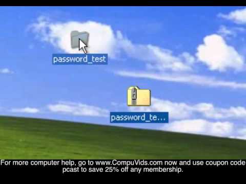 how to provide security to folder in windows xp