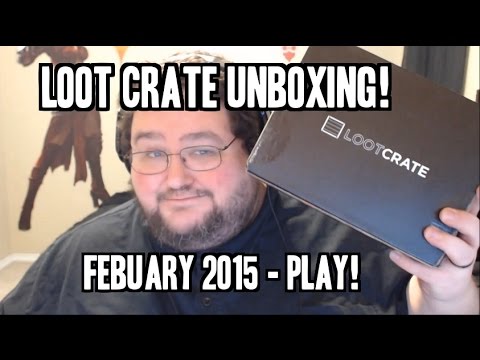 Lootcrate Unboxing - Play! - Febuary 2015