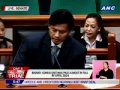 Sen. Pangilinan asks clarificatory questions to Bisnar #CJonTrial