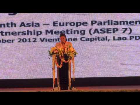 Asian European - Parliamentarians from Asia and Europe met yesterday in Vientiane to discuss ways to ensure food security, public debt management and sustainable development....