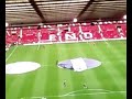 Man Utd - Chelsea goalkeepers warming up before the match
