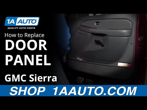 How To Install Replace Remove a Door Panel Chevy Silverado GMC Sierra 03-06 1AAuto.com