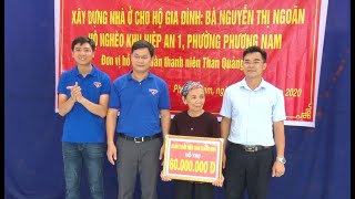 Phường Phương Nam khởi công xây nhà cho hộ nghèo