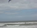 Kite Surfing at Jeffreys Bay in South Africa