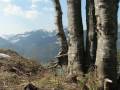 Logenplatz im Achental, Blick von der Gscheuer Wand in über das Achental bis zum Chiemsee