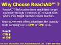Advertise with ReachADNetwork.com - Extensive Ad Network