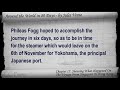 chapter 17: showing what happened on the voyage from singapore to hong kong. classic literature videobook with synchronized text, interactive transcript, and closed captions in multiple languages. audio courtesy of librivox. read by ralph snelson. playlist for around the world in 80 days by jules verne: www.youtube.com