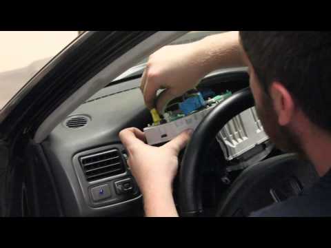 how to remove ek gauge cluster