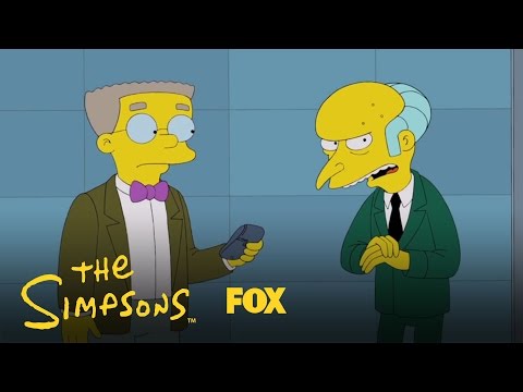 El señor Burns explica el abismo fiscal