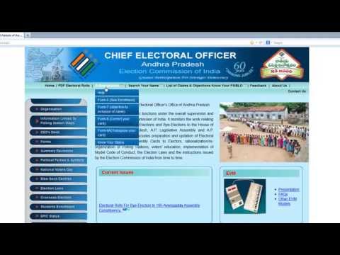 how to obtain voter id card