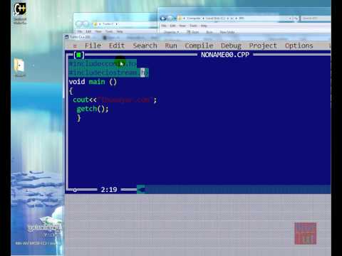 how to set turbo c path in windows