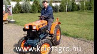 Teljesen felújított Kubota B7000 japán kistraktor eladó a Kelet-Agro-nál / Japanese compact tractor