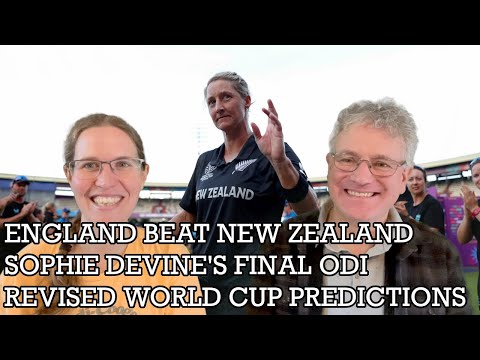 The CRICKETher Weekly – Episode 292: England beat New Zealand; Sophie Devine; Revised Predictions