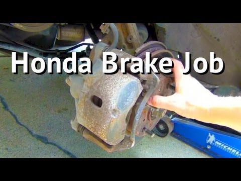 How to Replace Brake Pads on a 1998 – 2002 Honda Accord