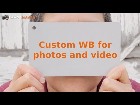 how to adjust wb