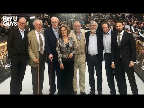 Paul Whitehouse does a Michael Caine impression - to Michael Caine! King of Thieves Premiere