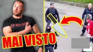 POLIZIA DISARMA CRIMINALE (con mossa mai vista prima!)